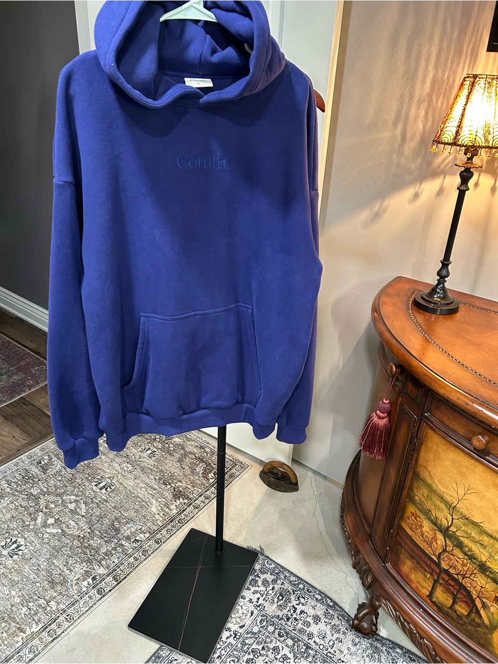 Comfrt Indigo Hoodie XL